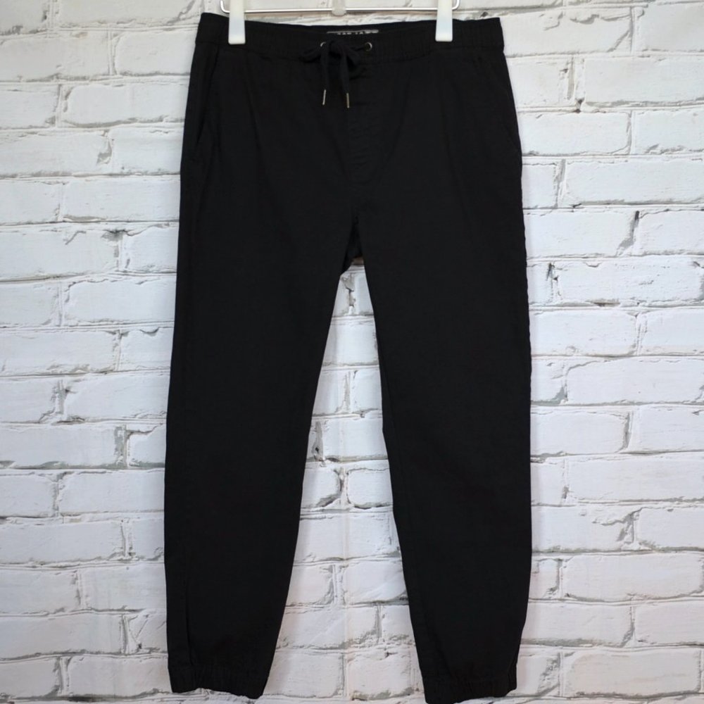 West 49 Black Waistband Cotton Joggers